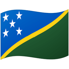 Drapeau des Îles Salomon Émoji Google Android, Chromebook