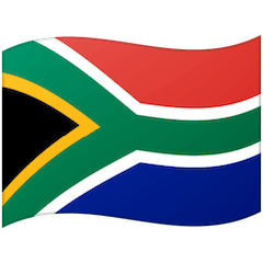 Flagge von Südafrika Emoji Google Android, Chromebook