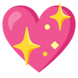 sparkling-heart Emoji google