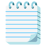 spiral-notepad Emoji google