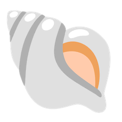 Spiral Shell Emoji on Google Android and Chromebooks