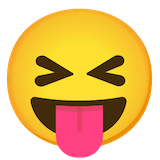 squinting-face-with-tongue Emoji google