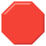 stop-sign Emoji google