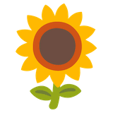 sunflower Emoji google