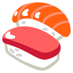 Sushi Emoji on Google Android and Chromebooks