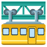 suspension-railway Emoji google
