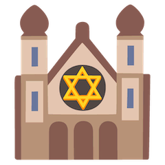 🕍 Sinagoga Emoji en Google Android, Chromebooks