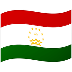 Bandeira do Tajiquistão Emoji Google Android, Chromebook