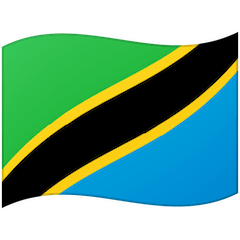 🇹🇿 Drapeau de la Tanzanie Émoji sur Google Android, Chromebooks
