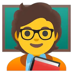 🧑‍🏫 Profesor Emoji en Google Android, Chromebooks