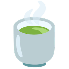 Tazza da tè senza manico Emoji Google Android, Chromebook
