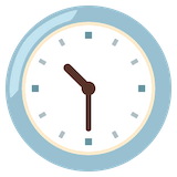 ten-thirty Emoji google