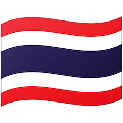 Flagge von Thailand Emoji Google Android, Chromebook