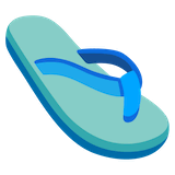 thong-sandal Emoji google
