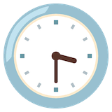 three-thirty Emoji google