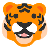 tiger-face Emoji google