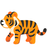 tiger Emoji google