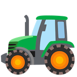 tractor Emoji google