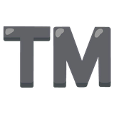 trade-mark Emoji google