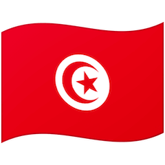 🇹🇳 Bandera de Túnez Emoji en Google Android, Chromebooks