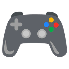 Gamepad per videogiochi Emoji Google Android, Chromebook