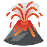 volcano Emoji google