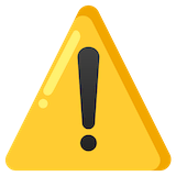warning Emoji google