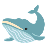 whale Emoji google