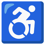 wheelchair-symbol Emoji google