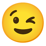 winking-face Emoji google