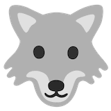 wolf Emoji google