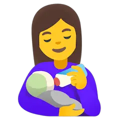 👩‍🍼 Woman Feeding Baby Emoji on Google Android and Chromebooks