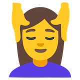woman-getting-massage Emoji google
