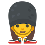 woman-guard Emoji google