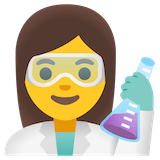 woman-scientist Emoji google