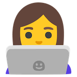 woman-technologist Emoji google