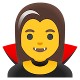 woman-vampire Emoji google
