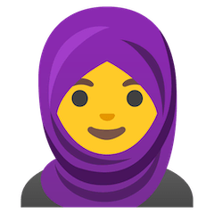 🧕 Женщина в хиджабе Эмодзи на Google Android и Chromebook