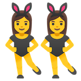 women-with-bunny-ears Emoji google
