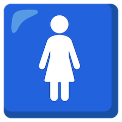 Women’s Room Emoji on Google Android and Chromebooks