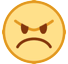 angry-face Emoji htc