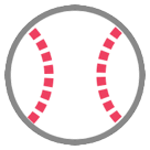 ⚾ Bola de béisbol Emoji en HTC