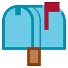 closed-mailbox-with-raised-flag Emoji htc