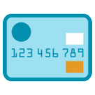 credit-card Emoji htc