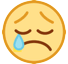 crying-face Emoji htc