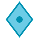 💠 Diamond With A Dot Emoji on HTC Phones