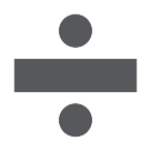 ➗ Simbolo della divisione Emoji su HTC