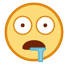 🤤 Sabberndes Gesicht Emoji auf HTC