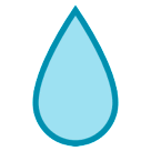 💧 Gota de agua Emoji en HTC