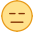 Expressionless Face Emoji on HTC Phones